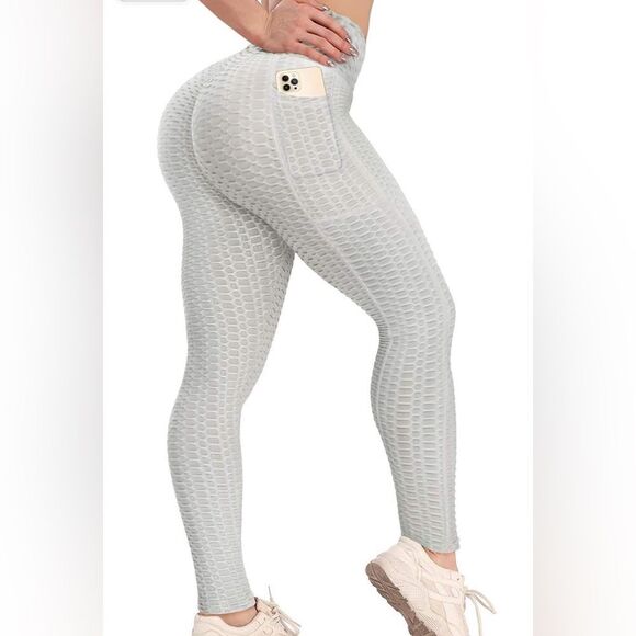 Butt Lifting Workout Leggings High Waisted Booty Legging Tummy
Control Yoga Pant - Picture 2 of 10